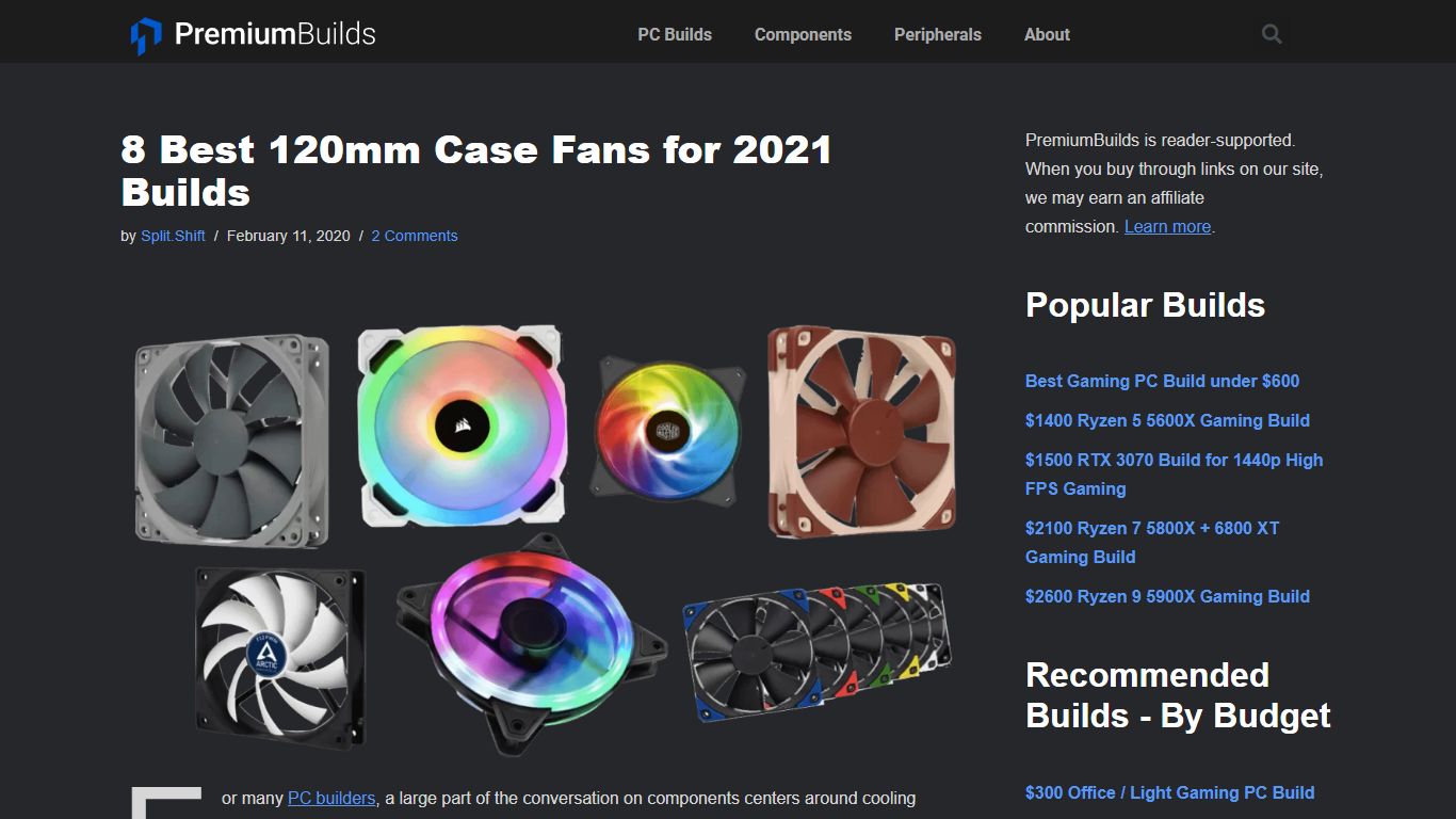 8 Best 120mm Case Fans for 2021 Builds - PremiumBuilds